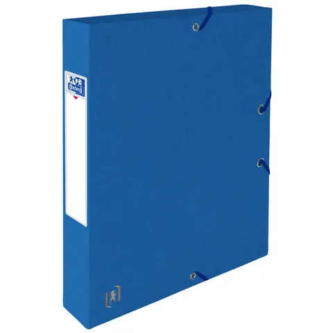Elastobox Oxford Top File+ A4 40mm blauw – afbeelding 3
