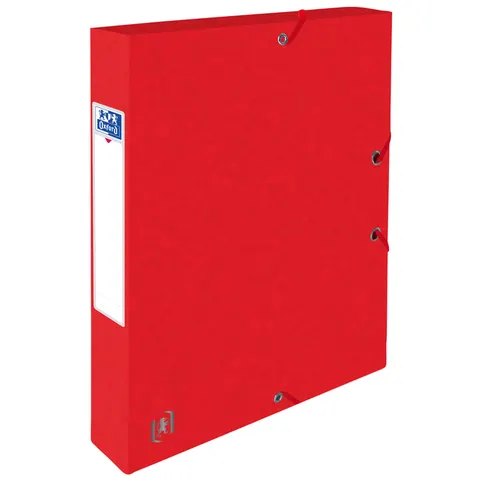 Elastobox Oxford Top File+ A4 40mm rood – afbeelding 3