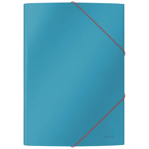 Elastomap Leitz Cosy A4 3-kleps blauw – afbeelding 3