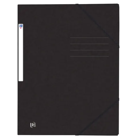 Elastomap Oxford TOP File+ A4 Zwart – afbeelding 3