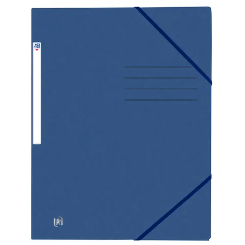 Elastomap Oxford Top File+ A4 donkerblauw – afbeelding 3