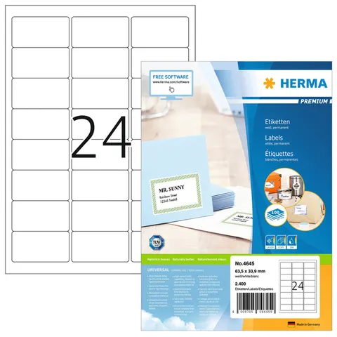 HERMA 4645 adreslabels – afbeelding 3