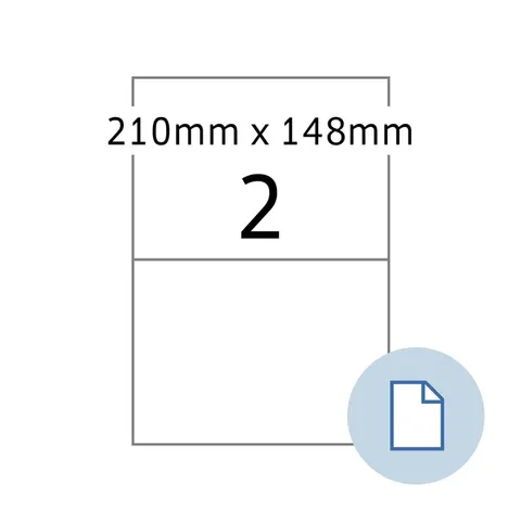 HERMA 8402 printeretiket Wit Zelfklevend printerlabel – afbeelding 2