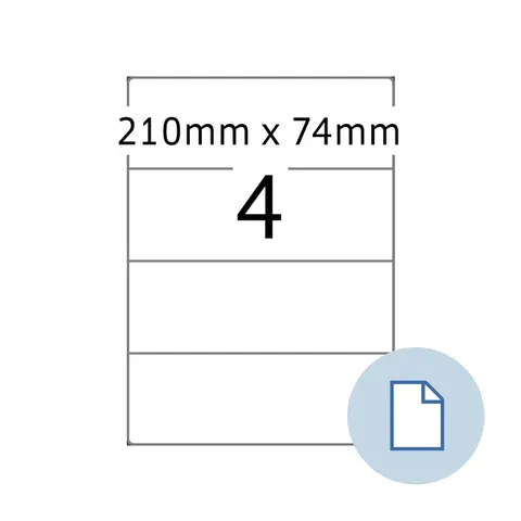 Etiket herma 8405 a4 expr 500 210x74 wit 2000st – afbeelding 2