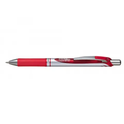 Pentel Roller Energel RT BL77 rood – afbeelding 3