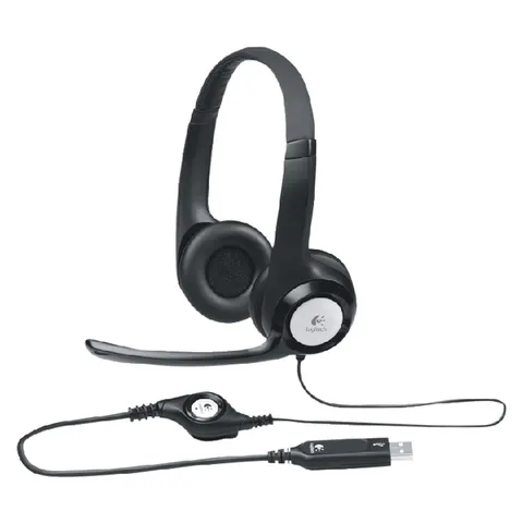 Headset Logitech H390 Over Ear zwart – afbeelding 3