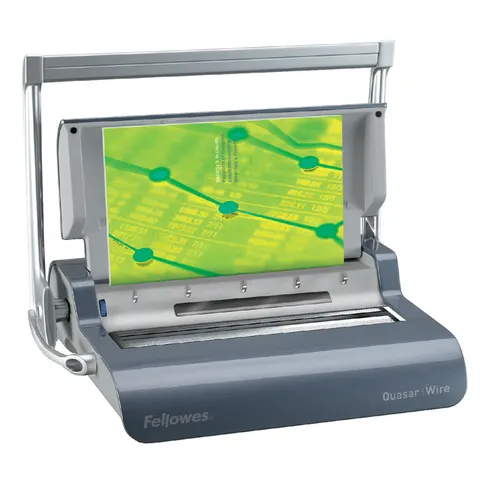 Inbindmachine Fellowes Quasar wire 34-gaats – afbeelding 3