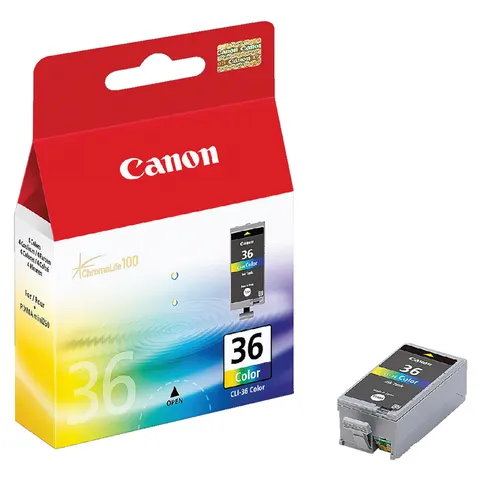 Inktcartridge Canon CLI-36 kleur – afbeelding 3