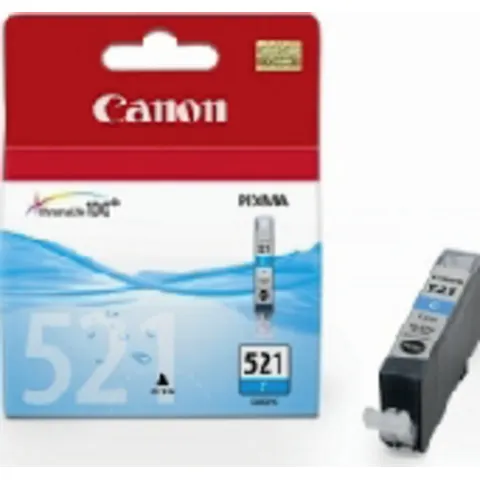 Inktcartridge Canon CLI-521 blauw – afbeelding 2