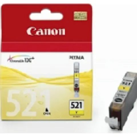 Inktcartridge Canon CLI-521 geel – afbeelding 3