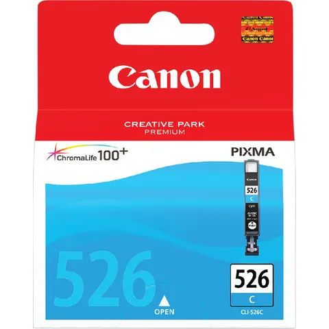 Inktcartridge Canon CLI-526 blauw – afbeelding 2