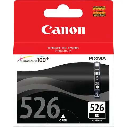 Inktcartridge Canon CLI-526 zwart – afbeelding 2