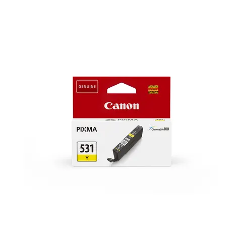 Inktcartridge Canon CLI-531 geel – afbeelding 3