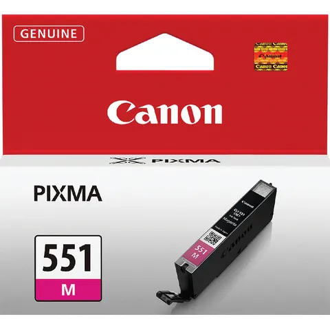 Inktcartridge Canon CLI-551 rood – afbeelding 3