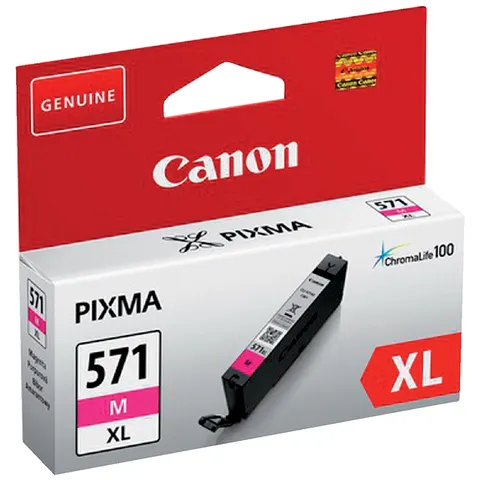 Inktcartridge Canon CLI-571XL rood – afbeelding 3
