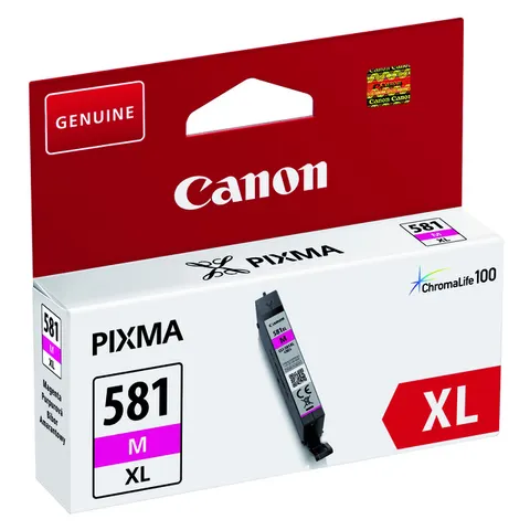 Inktcartridge Canon CLI-581XL rood – afbeelding 3