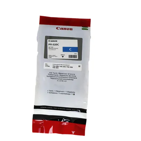 Printer Canon PFI-320C Cyan – afbeelding 3