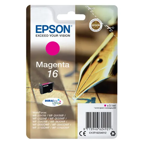 Epson 16 - Inktcartridge / Rood – afbeelding 3