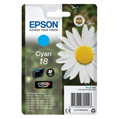 Epson 18 - Inktcartridge / Blauw – afbeelding 3