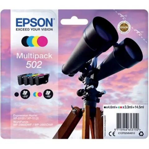 Epson 502 - Inktcartridge / Multipack – afbeelding 3