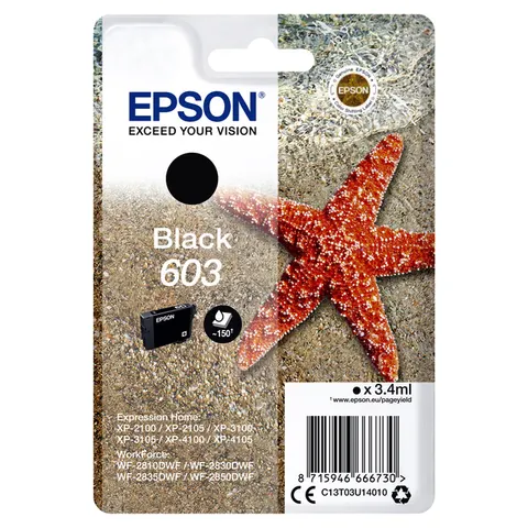 Epson Singlepack Black 603 Ink – afbeelding 3