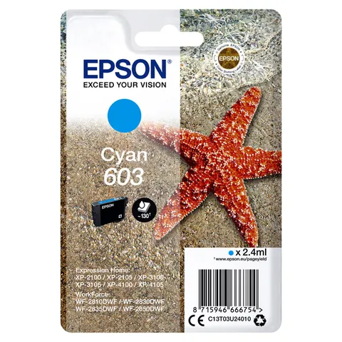 Epson Singlepack Cyan 603 Ink – afbeelding 3