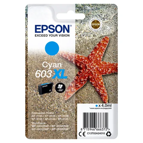Epson Singlepack Cyan 603XL Ink – afbeelding 3