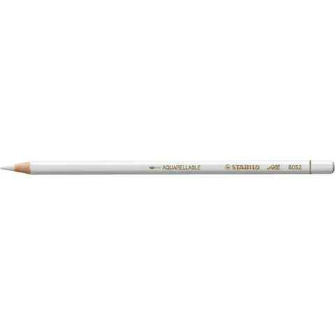 Kleurpotloden STABILO All 8052 wit – afbeelding 3