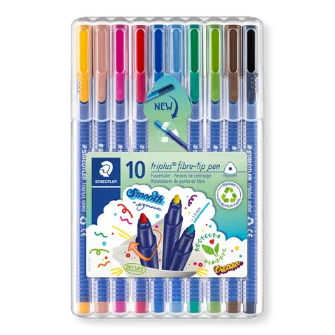 STAEDTLER triplus color kleurstift - Box 10 st – afbeelding 3