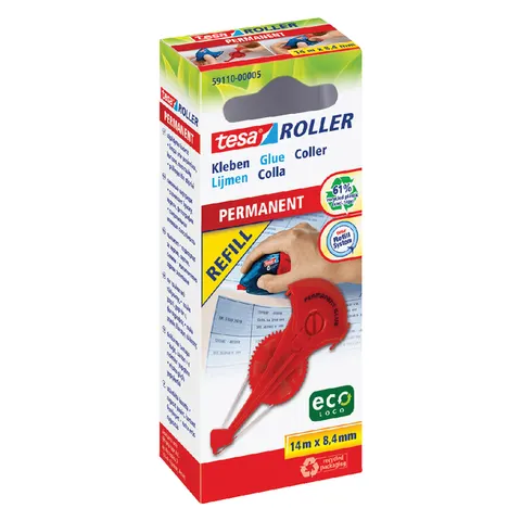 Tesa Lijmroller Navulcassette - Permanent - 1 stuk – afbeelding 3