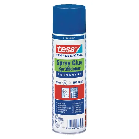 Lijmspray tesa® permanent 500ml – afbeelding 2