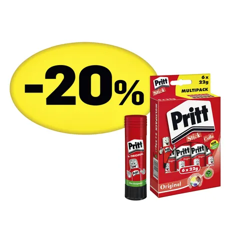 Lijmstift Pritt Stick Original 22gr promopack – afbeelding 3
