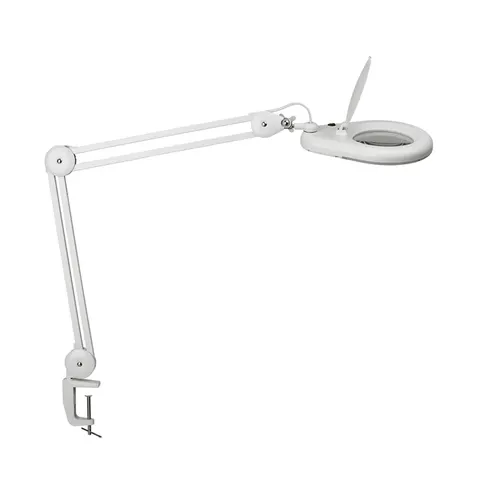 Loeplamp MAUL Viso LED tafelklem wit – afbeelding 3