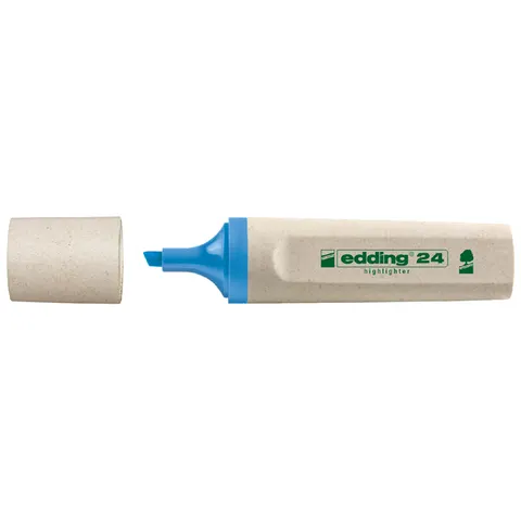 Edding 24 Ecoline Highlighter Lichtblauw – afbeelding 3