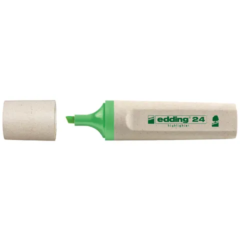 Markeerstift edding 24 EcoLine lichtgroen – afbeelding 3