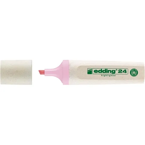 Markeerstift edding 24 Ecoline pastelroze – afbeelding 3