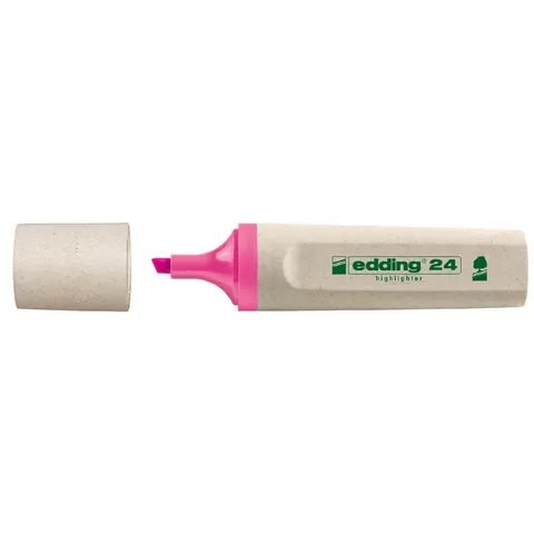 Markeerstift edding 24 EcoLine roze – afbeelding 3