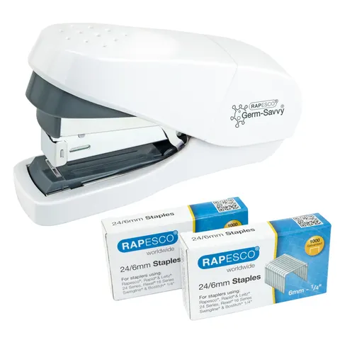 Rapesco Eco Flat Clinch klinkmachine wit, 35 vel – afbeelding 2