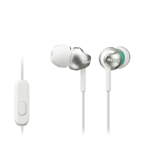 Oortelefoon Sony in-ear EX110 9mm wit – afbeelding 3