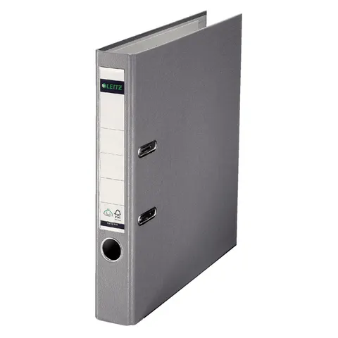 Ordner Leitz 1015 180° 52mm PP A4 grijs – afbeelding 3