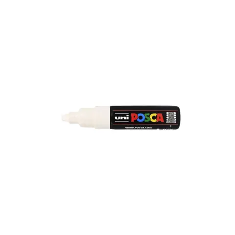 Paintmarker Uni POSCA PC7M breed wit – afbeelding 3