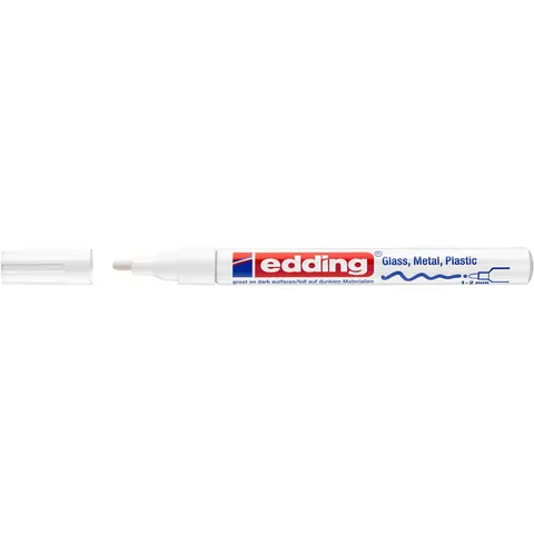 Edding EDD-751-049 paint lakmarker CREATIVE wit – afbeelding 3