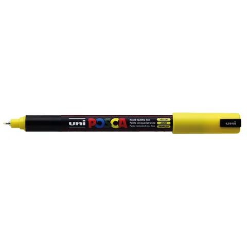Uni Posca Uni Posca Verfmarker 1MR Geel – afbeelding 3
