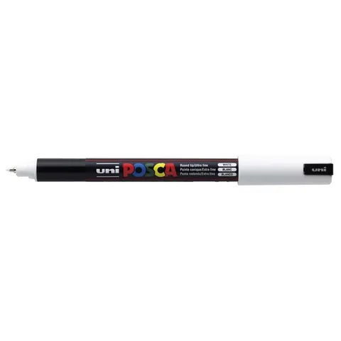 Verfstift Posca PC1MR EF wit – afbeelding 3