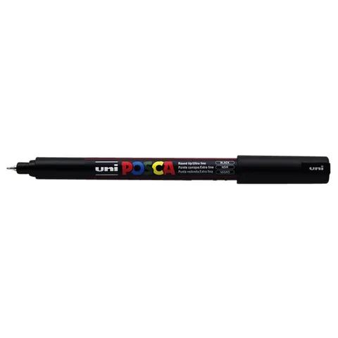 Verfstift Posca PC1MR EF zwart – afbeelding 3