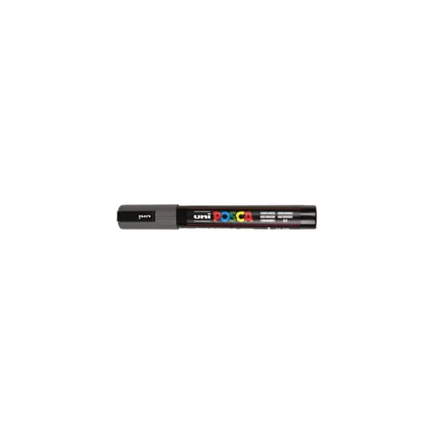 Paintmarker Uni POSCA PC5M medium diepgrijs – afbeelding 3