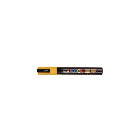Paintmarker Uni POSCA PC5M medium oker – afbeelding 3
