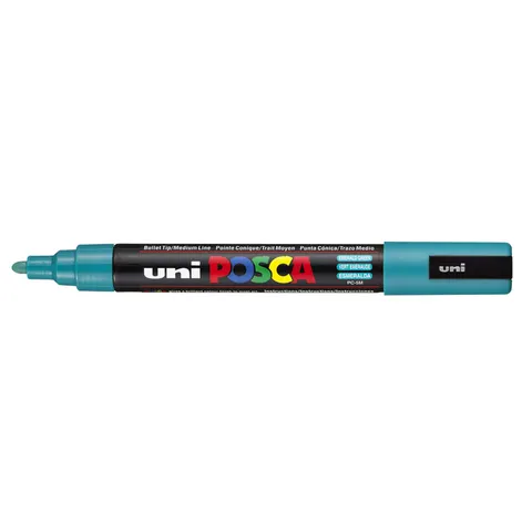 Paintmarker Uni POSCA PC5M medium smaragdgroen – afbeelding 3