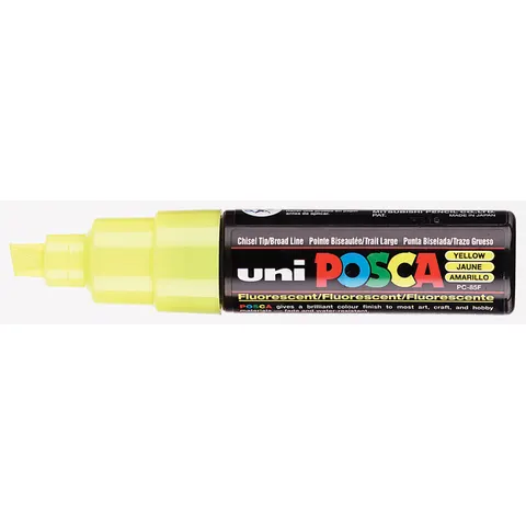 Paintmarker Uni POSCA PC8K breed schuin gl – afbeelding 3