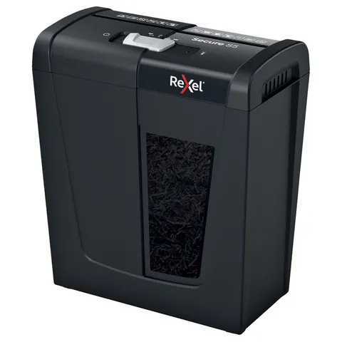 Papiervernietiger Rexel Secure S5 stroken 6mm – afbeelding 3